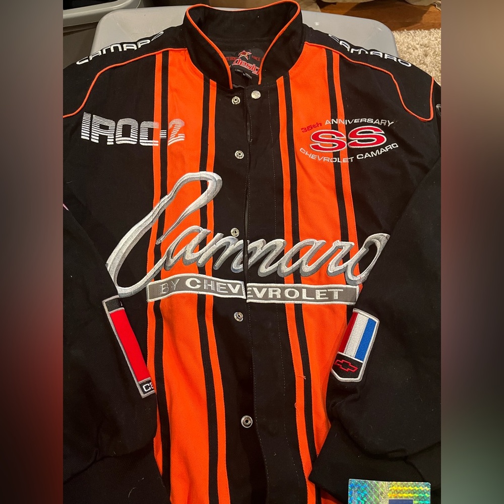 NWT Camaro SS Buttoned Jacket Size XL - Picture 2 of 16